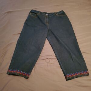 Lara Lane Petite Cropped Jeans